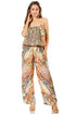 Vestido Sakkas Esha para mujer, holgado, sin mangas, con estampado floral, estilo bohemio, informal, de verano, con bolsillos