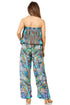 Vestido Sakkas Esha para mujer, holgado, sin mangas, con estampado floral, estilo bohemio, informal, de verano, con bolsillos