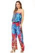 Vestido Sakkas Esha para mujer, holgado, sin mangas, con estampado floral, estilo bohemio, informal, de verano, con bolsillos