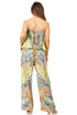 Vestido Sakkas Esha para mujer, holgado, sin mangas, con estampado floral, estilo bohemio, informal, de verano, con bolsillos