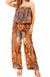 Vestido Sakkas Esha para mujer, holgado, sin mangas, con estampado floral, estilo bohemio, informal, de verano, con bolsillos