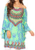 Vestido túnica Sakkas Inna con mangas acampanadas y pedrería