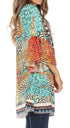 Vestido túnica Sakkas Inna con mangas acampanadas y pedrería