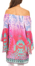 Vestido túnica Sakkas Inna con mangas acampanadas y pedrería