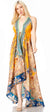 Sakkas Lizi 2 Women's High-Low Halter Maxi Dress for Beach and Vacation Parties