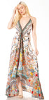 Sakkas Lizi 2 Women's High-Low Halter Maxi Dress for Beach and Vacation Parties