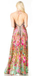 Sakkas Lizi 2 Women's High-Low Halter Maxi Dress for Beach and Vacation Parties