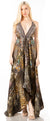 Sakkas Lizi 2 Women's High-Low Halter Maxi Dress for Beach and Vacation Parties