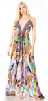 Sakkas Lizi 2 Women's High-Low Halter Maxi Dress for Beach and Vacation Parties