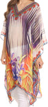 Vestido/paro corto Sakkas Mimi con estampado marroquí semitransparente