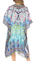 Sakkas Kristy Long Tall Lightweight Caftan Dress / Cover Up With V-Neck Jewels