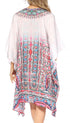 Sakkas Kristy Long Tall Lightweight Caftan Dress / Cover Up With V-Neck Jewels