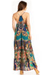 Vestido largo informal de verano con cuello en V y tirantes finos para mujer de Sakkas Sofia