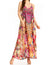 Vestido largo informal de verano con cuello en V y tirantes finos para mujer de Sakkas Sofia