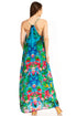 Vestido largo informal de verano con cuello en V y tirantes finos para mujer de Sakkas Sofia