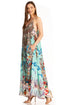 Vestido largo informal de verano con cuello en V y tirantes finos para mujer de Sakkas Sofia