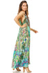 Vestido largo informal de verano con cuello en V y tirantes finos para mujer de Sakkas Sofia