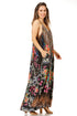 Vestido largo informal de verano con cuello en V y tirantes finos para mujer de Sakkas Sofia