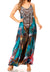 Vestido largo informal de verano con cuello en V y tirantes finos para mujer de Sakkas Sofia