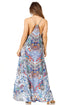 Vestido largo informal de verano con cuello en V y tirantes finos para mujer de Sakkas Sofia