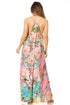 Vestido largo informal de verano con cuello en V y tirantes finos para mujer de Sakkas Sofia