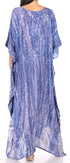 Sakkas Tacy Women's Boho Summer Maxi Dress for Casual or Lounge Wear