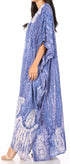 Sakkas Tacy Women's Boho Summer Maxi Dress for Casual or Lounge Wear