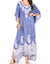 Sakkas Tacy Women's Boho Summer Maxi Dress for Casual or Lounge Wear