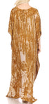 Sakkas Tacy Women's Boho Summer Maxi Dress for Casual or Lounge Wear