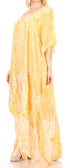 Sakkas Tacy Women's Boho Summer Maxi Dress for Casual or Lounge Wear