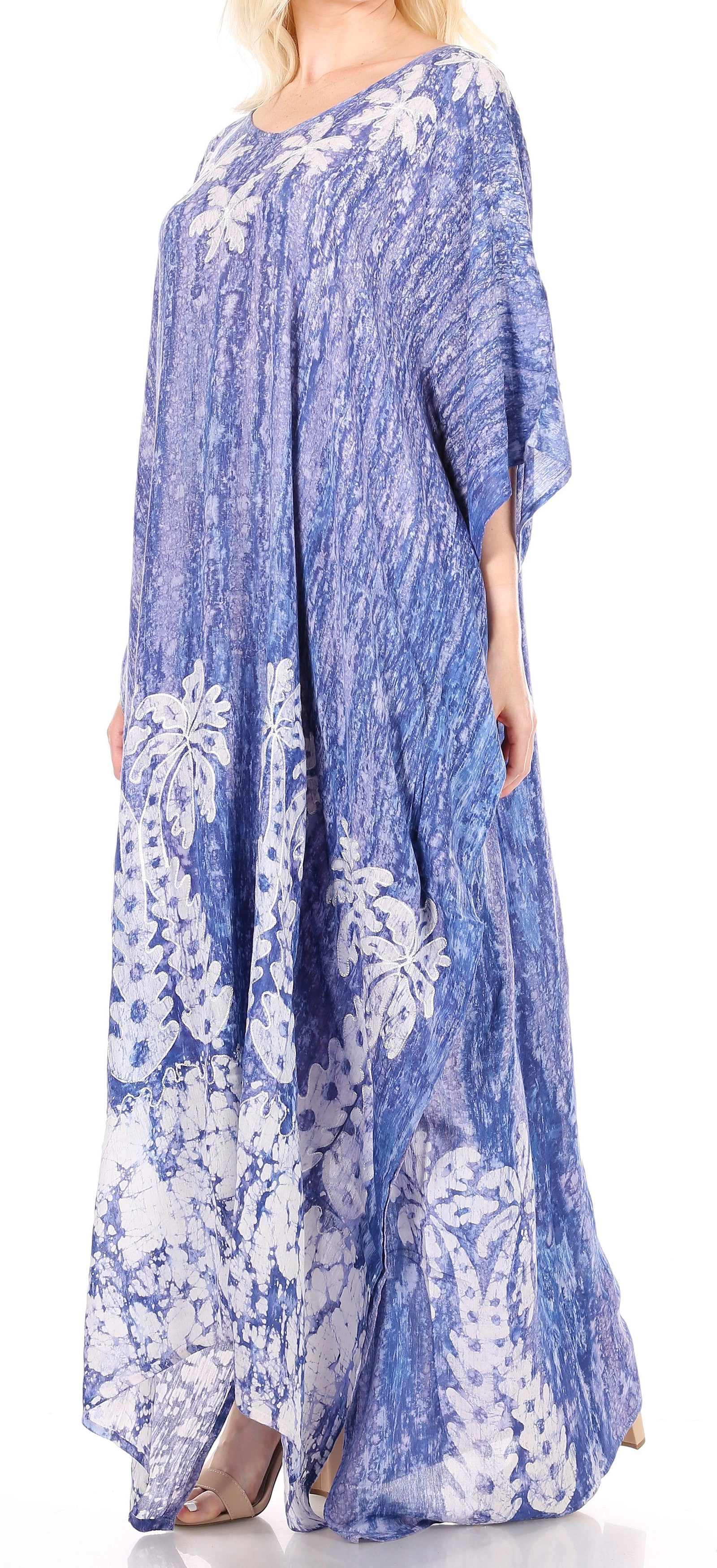 Sakkas Tacy Women's Boho Summer Maxi Dress for Casual or Lounge Wear