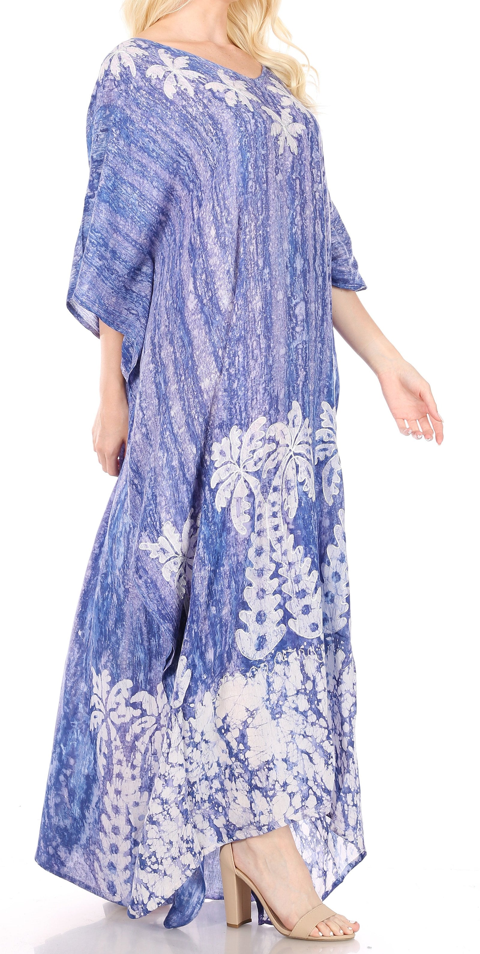 Sakkas Tacy Women's Boho Summer Maxi Dress for Casual or Lounge Wear