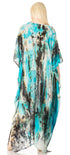 Sakkas Tacy Women's Boho Summer Maxi Dress for Casual or Lounge Wear