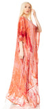Sakkas Tacy Women's Boho Summer Maxi Dress for Casual or Lounge Wear