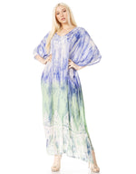 Sakkas Tacy Women's Boho Summer Maxi Dress for Casual or Lounge Wear