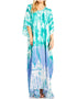 Sakkas Tacy Women's Boho Summer Maxi Dress for Casual or Lounge Wear