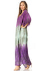 Sakkas Tacy Women's Boho Summer Maxi Dress for Casual or Lounge Wear