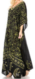 Sakkas Tacy Women's Boho Summer Maxi Dress for Casual or Lounge Wear