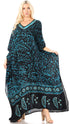 Sakkas Tacy Women's Boho Summer Maxi Dress for Casual or Lounge Wear
