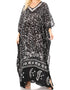 Sakkas Tacy Women's Boho Summer Maxi Dress for Casual or Lounge Wear
