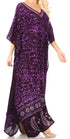 Sakkas Tacy Women's Boho Summer Maxi Dress for Casual or Lounge Wear