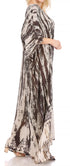 Sakkas Tacy Women's Boho Summer Maxi Dress for Casual or Lounge Wear