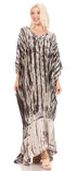 Sakkas Tacy Women's Boho Summer Maxi Dress for Casual or Lounge Wear