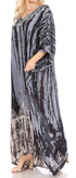 Sakkas Tacy Women's Boho Summer Maxi Dress for Casual or Lounge Wear