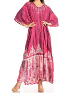 Sakkas Tacy Women's Boho Summer Maxi Dress for Casual or Lounge Wear