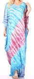 Sakkas Catia Women's Boho-Style Long Maxi Caftan for Lounging and Casual Wear