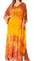 Sakkas Catia Women's Boho-Style Long Maxi Caftan for Lounging and Casual Wear