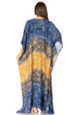 Sakkas Catia Women's Boho-Style Long Maxi Caftan for Lounging and Casual Wear