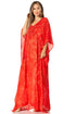 Sakkas Catia Women's Boho-Style Long Maxi Caftan for Lounging and Casual Wear