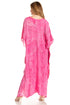 Sakkas Catia Women's Boho-Style Long Maxi Caftan for Lounging and Casual Wear